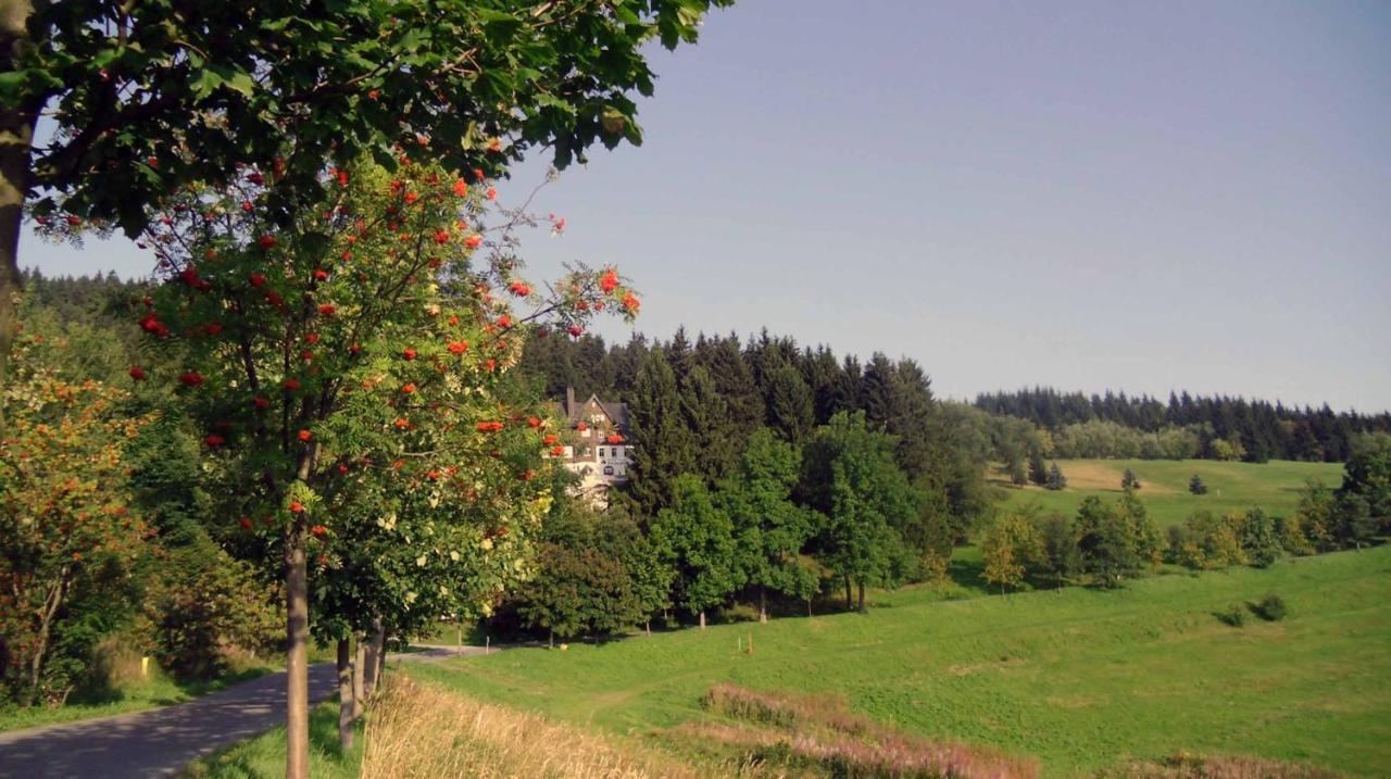 Pension Und Gaststaette Naturbaude Eschenhof โอเบอร์วีเซินธาล ภายนอก รูปภาพ