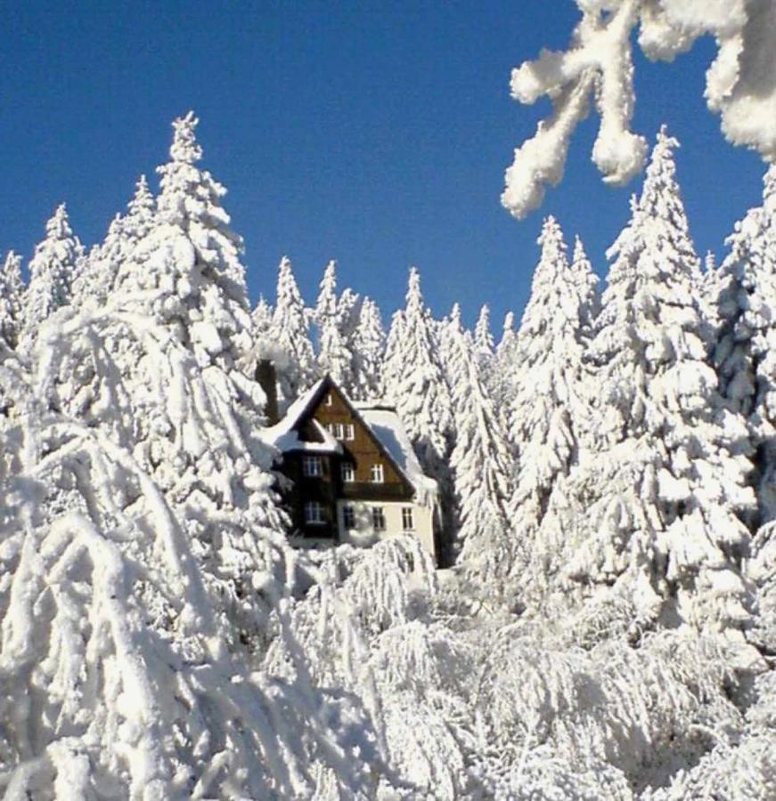 Pension Und Gaststaette Naturbaude Eschenhof โอเบอร์วีเซินธาล ภายนอก รูปภาพ