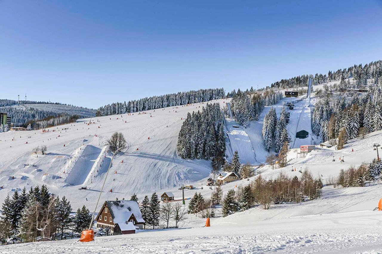 Pension Und Gaststaette Naturbaude Eschenhof โอเบอร์วีเซินธาล ภายนอก รูปภาพ
